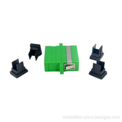 SC/APC Fiber-optic Adapters, Available in Duplex Type, Used in Transmission Systems